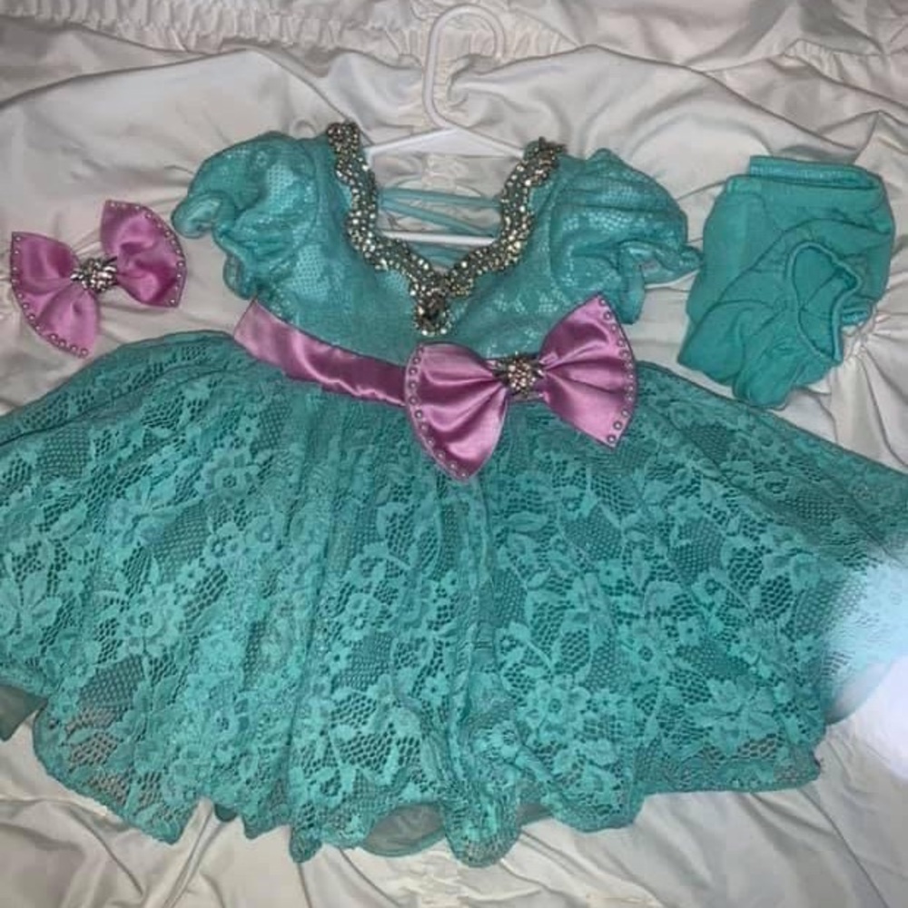 Jennifer Wu pageant dress